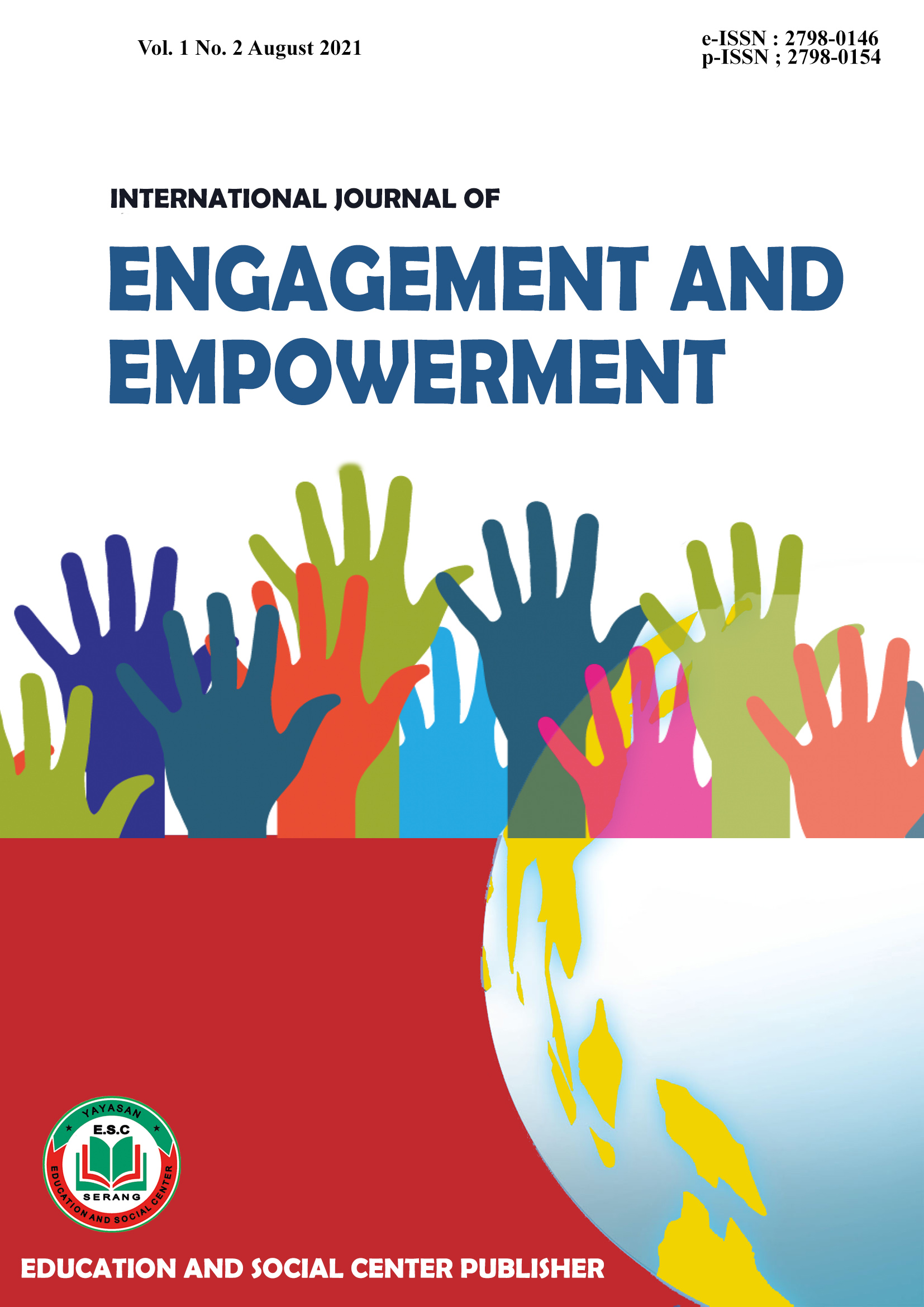 					View Vol. 1 No. 2 (2021): International Journal of Engagement and Empowerment
				